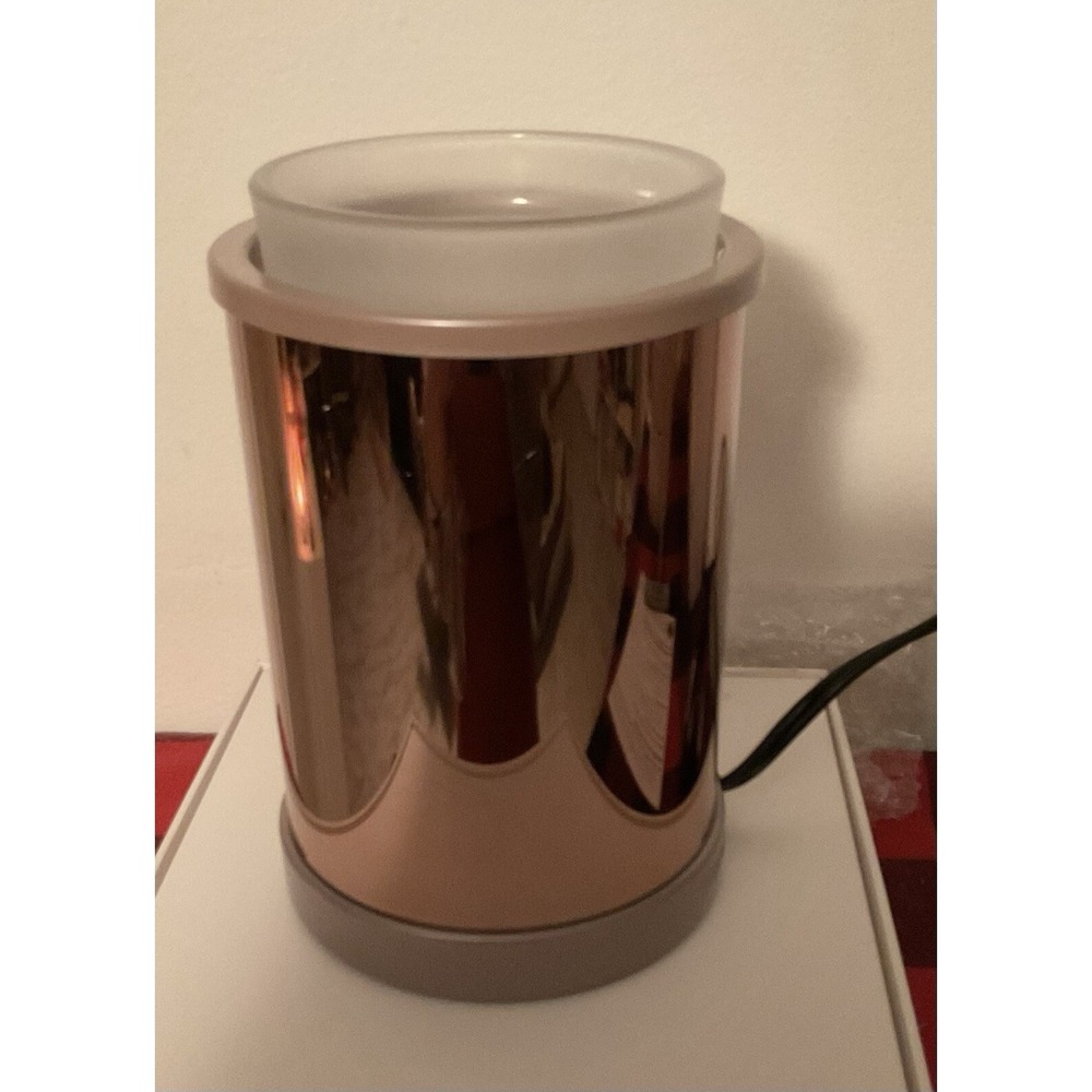 New‎ In-box, Retired Scentsy Star Dance, Full-Size Wax Warmer Rose Gold